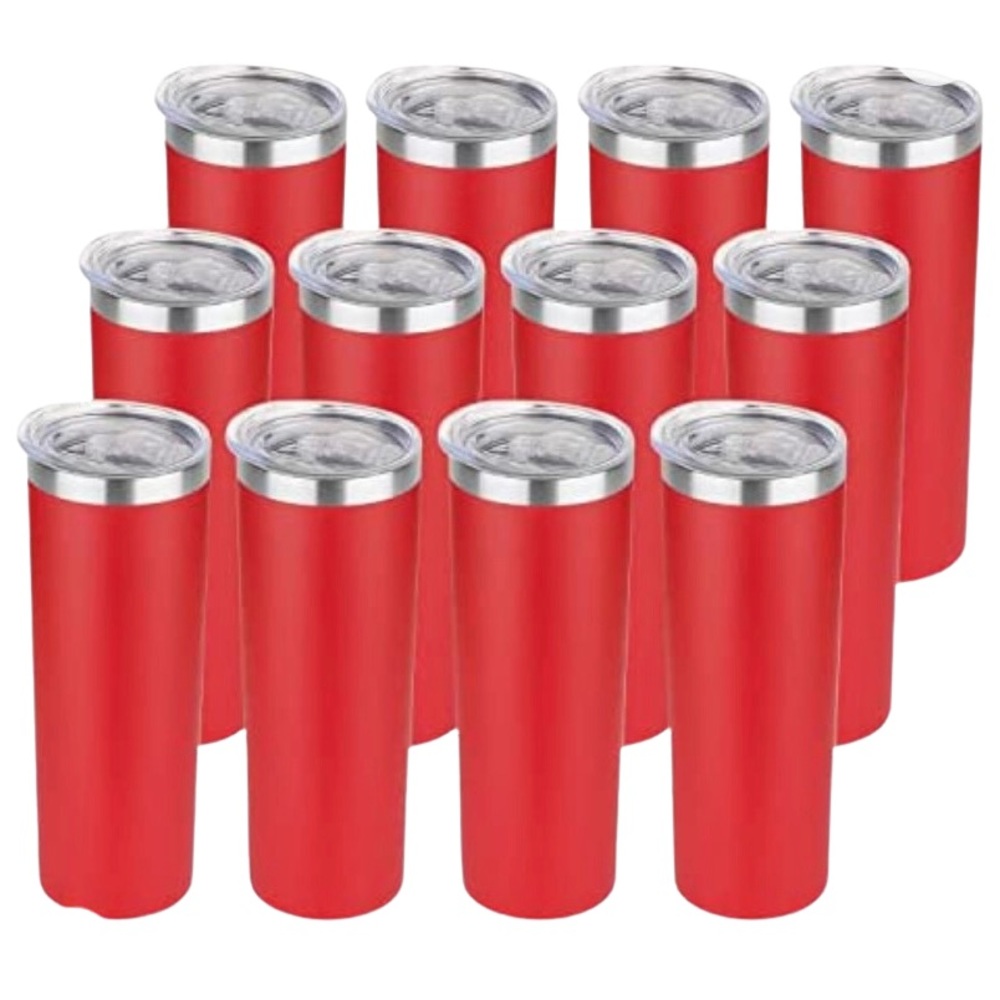 HASLE OUTFITTERS 20 oz Stainless Steel Skinny Tumbler -Red